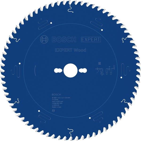 Bosch List kružne testere za drvo Expert 2608902183, 300 mm, 72T