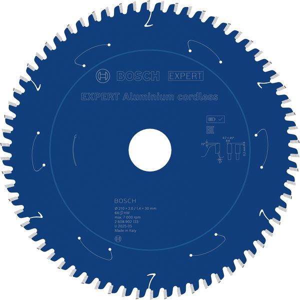 Bosch List testere za aluminijum, 210mm, 66T