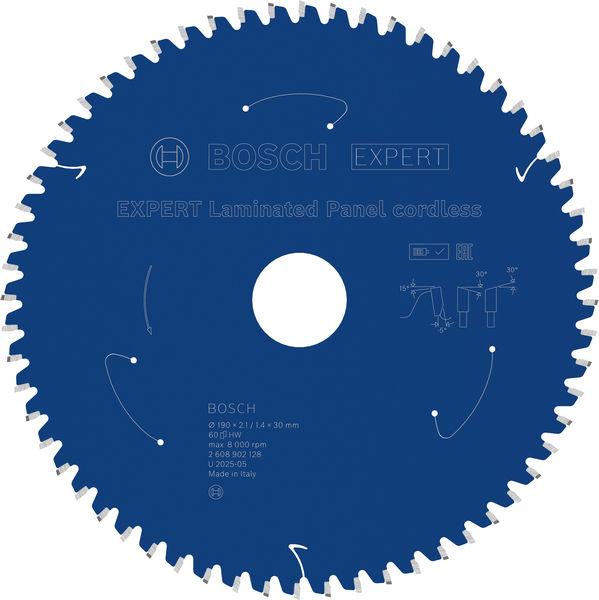 Bosch List testere za laminat Expert, 190mm, 60T