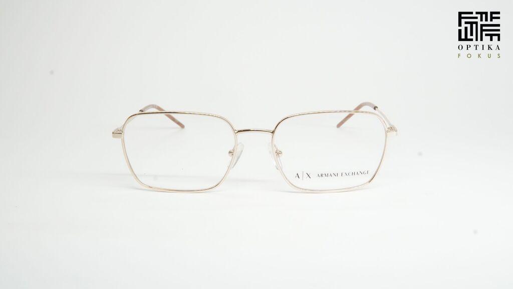 Armani Exchange Okvir za naočare AX1072, Ženski, Zlatne boje