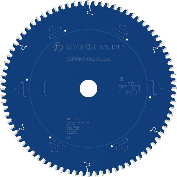Bosch List testere za aluminijum Expert 2608902243, 254 mm, 80T