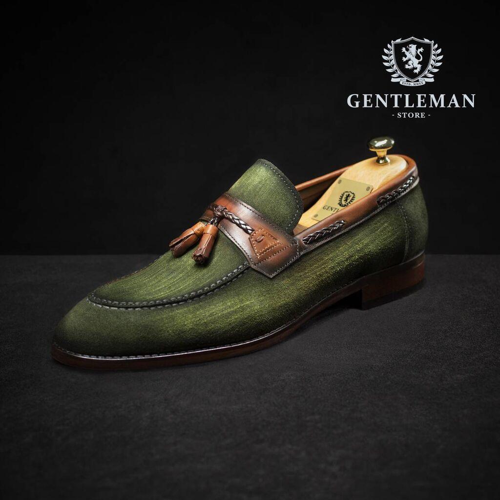 Gentleman Store RS Muške cipele C004, Zelene