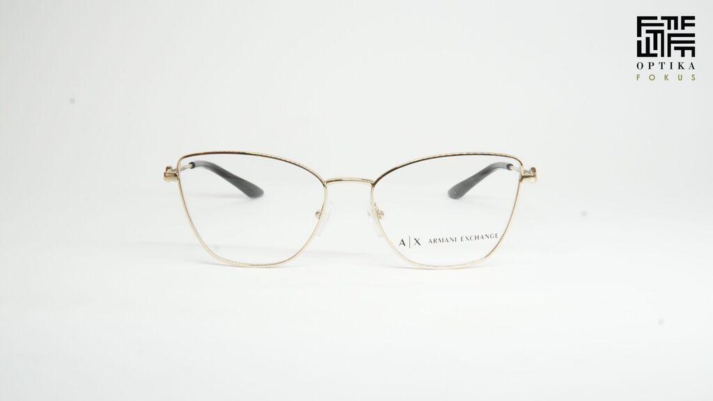 Armani Exchange Okvir za naočare AX1063, Ženski, Zlatne boje