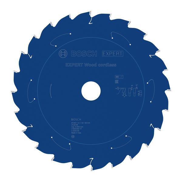 Bosch List testere za drvo Expert, 250mm, 24T