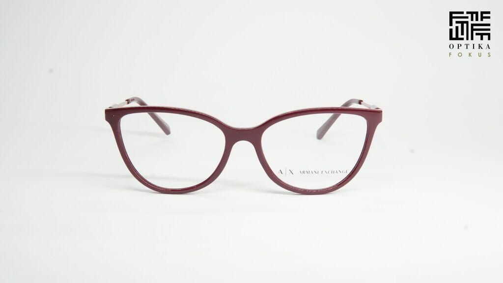 Armani Exchange Okvir za naočare AX3128, Ženski, Crveni