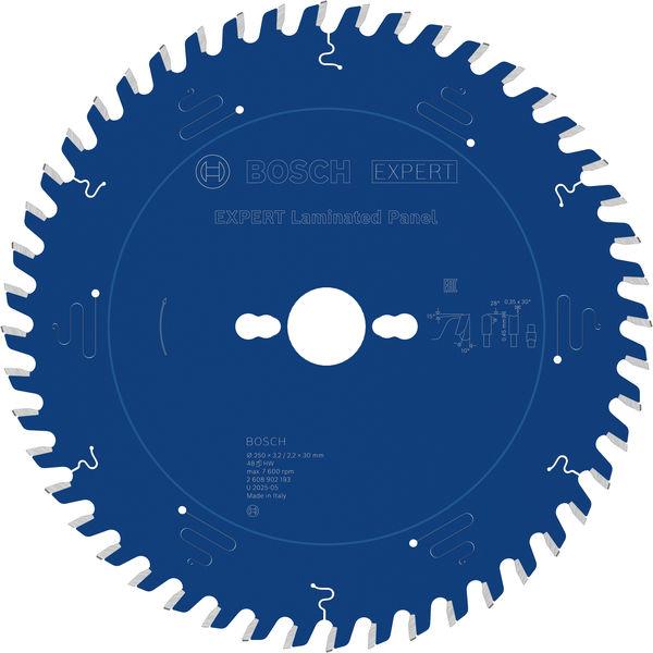 Bosch List testere za laminat panele Expert 2608902193, 250 mm, 48T