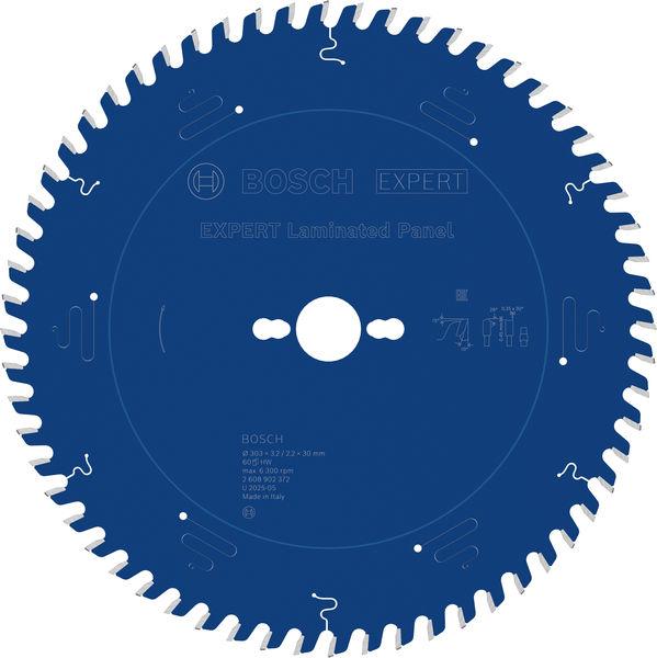 Bosch List za laminat panele Expert 2608902372, 303 mm, 60T
