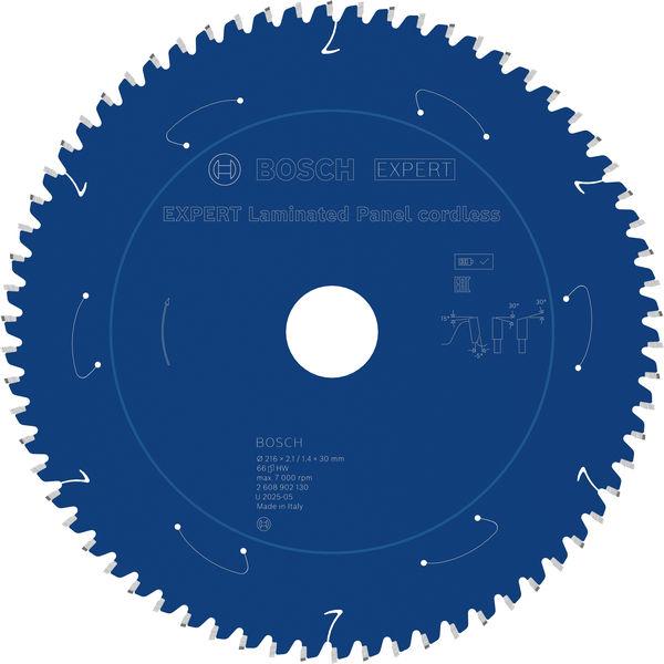 Bosch List testere za laminat Expert, 216mm, 66T