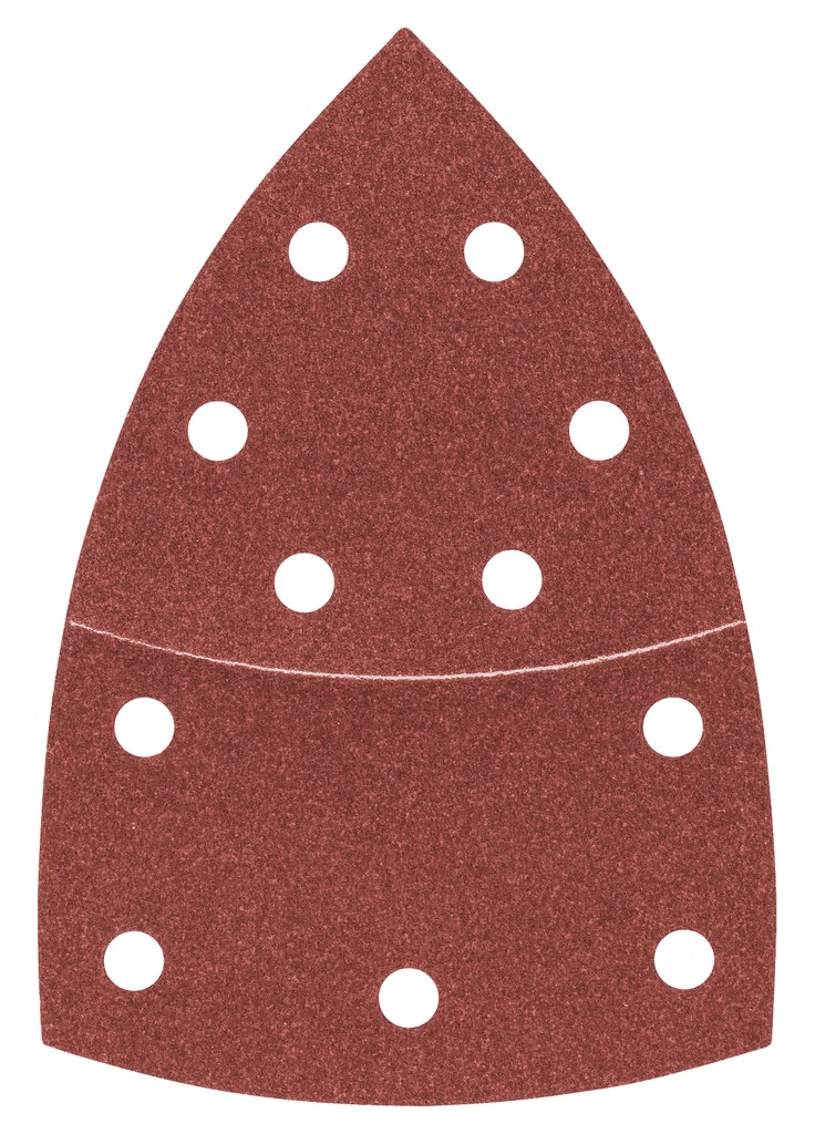 Bosch Set brusnih listova za multi-brusilicu 2609256A64, 10-delni, G120