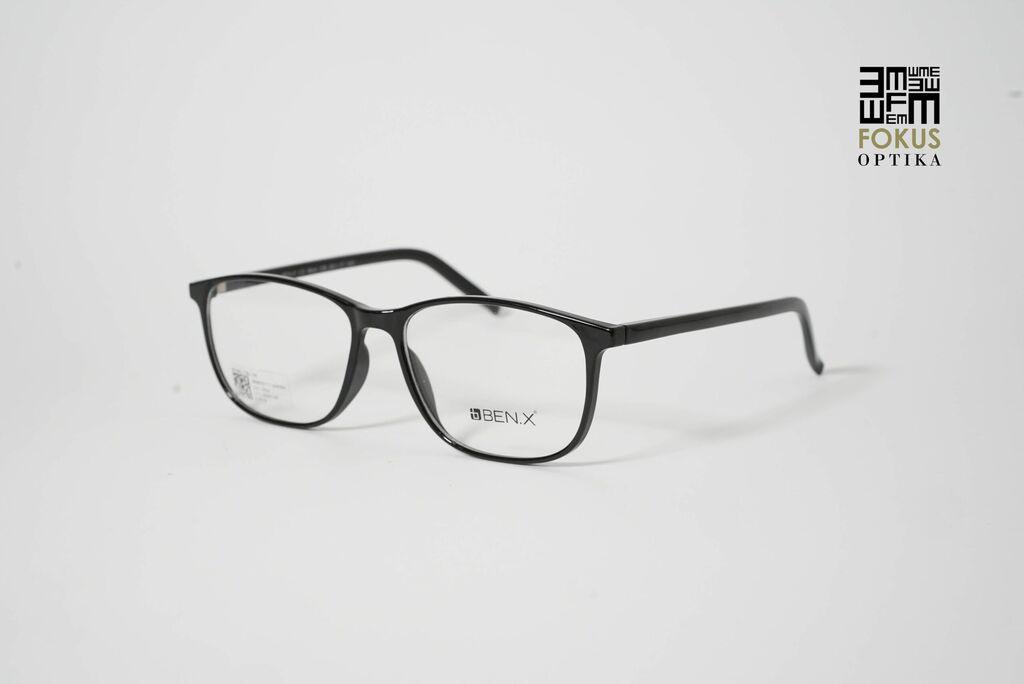 Ben.X Okvir za naočare 126, Muški, Crni