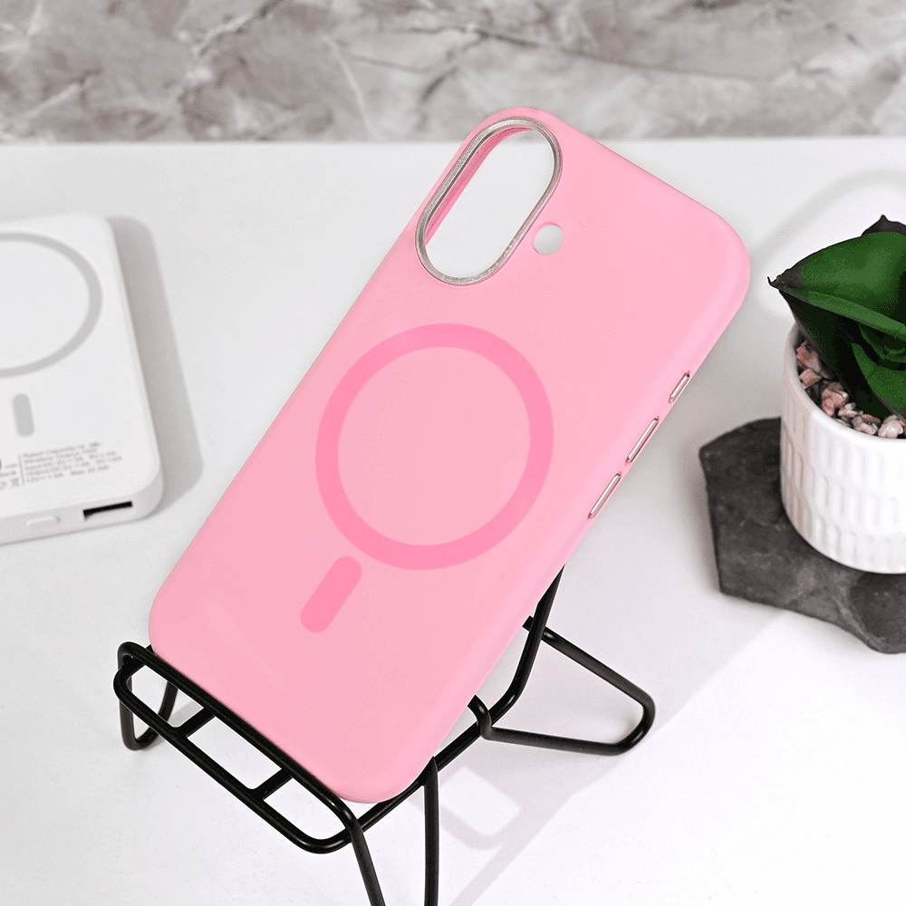 TERACELL Maska za iPhone 16 Magsafe Matte Color, Roze