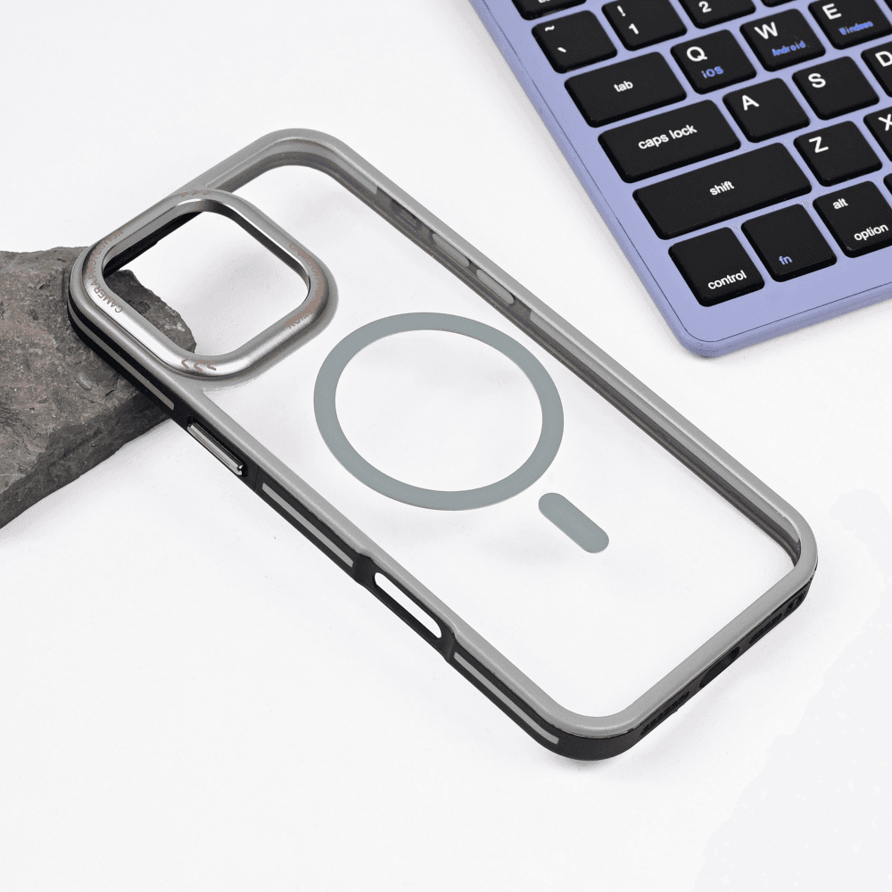 TERACELL Maska za iPhone 16 Pro Max Magsafe Trendy, Siva