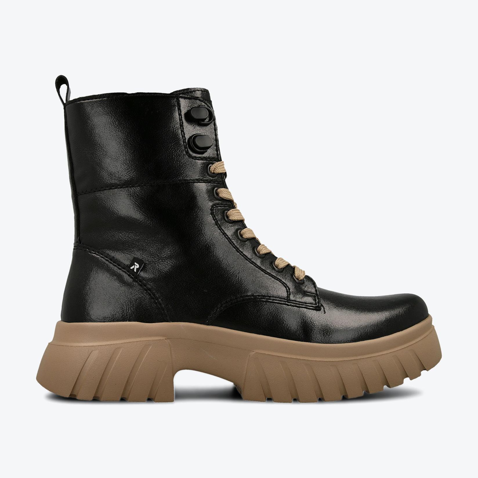 RIEKER Žensk čizme W1870 W, Crne