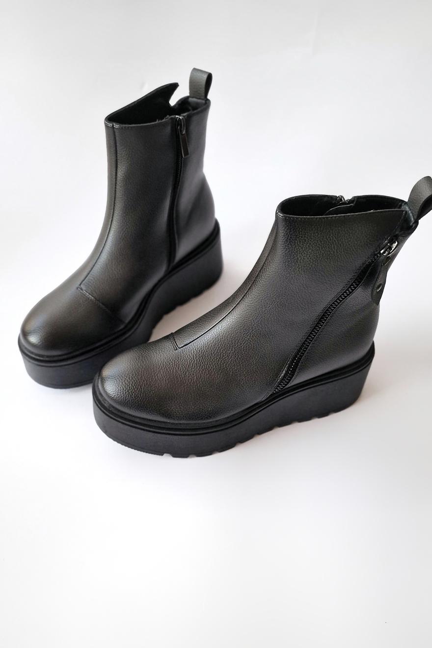 Ženske čizme Una, Tamnosive