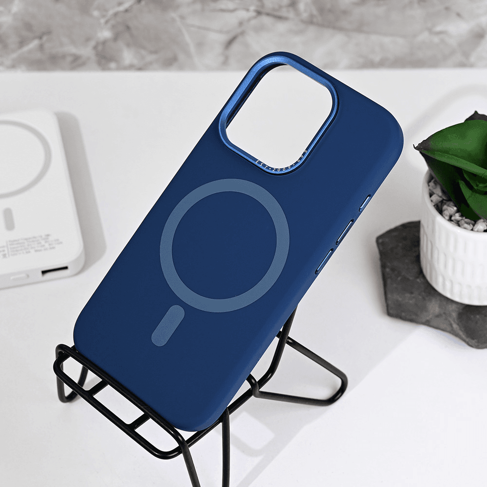 TERACELL Maska za iPhone 16 Pro Magsafe Matte Color, Tamnoplava