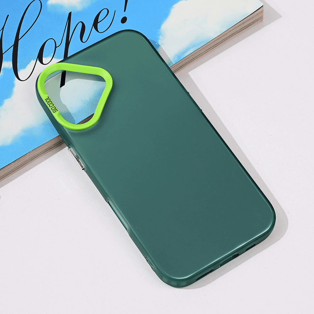 TERACELL Maska za iPhone 16 Clear, Zelena