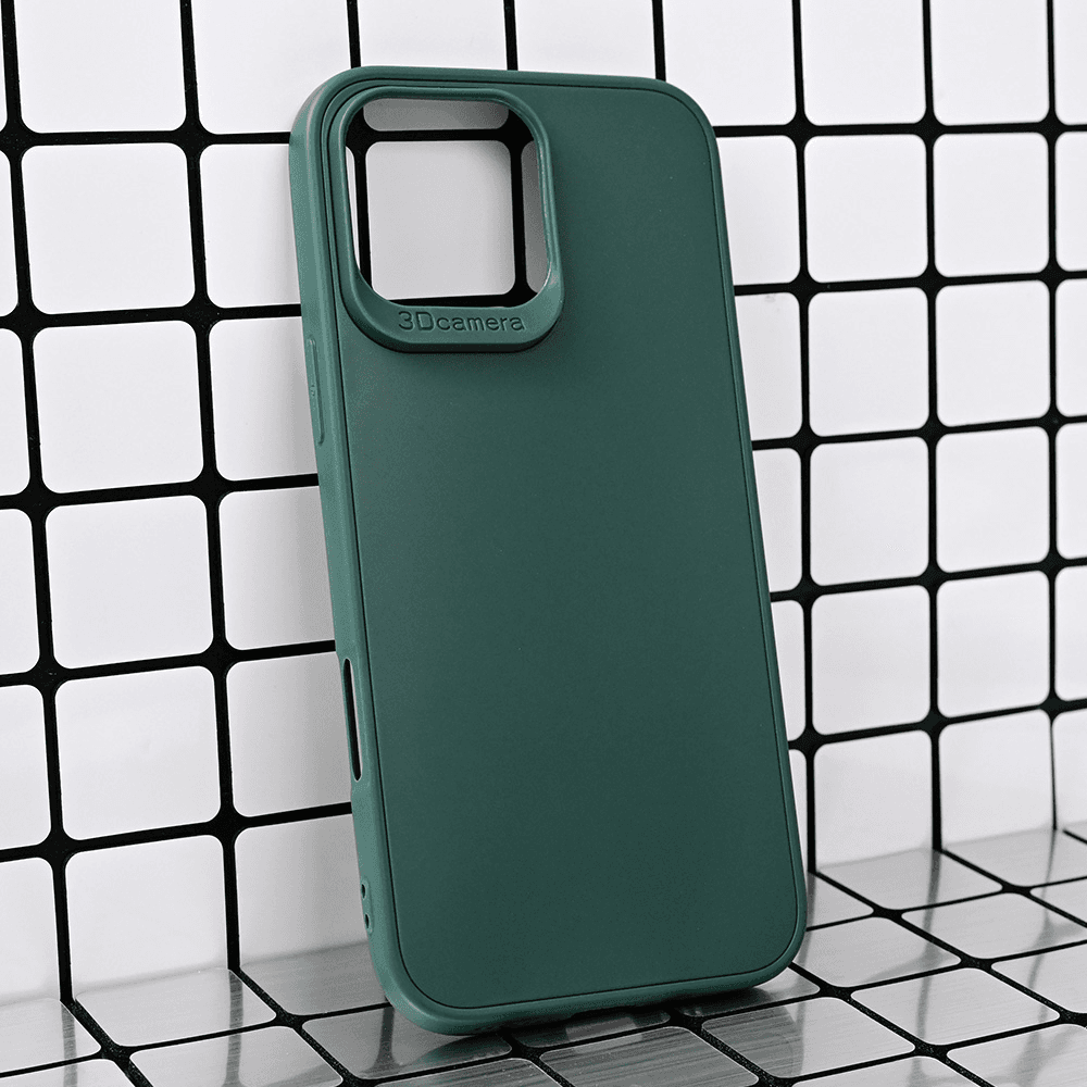 TERACELL Maska za iPhone 16 Pro Max 3D Camera, Tamnozelena