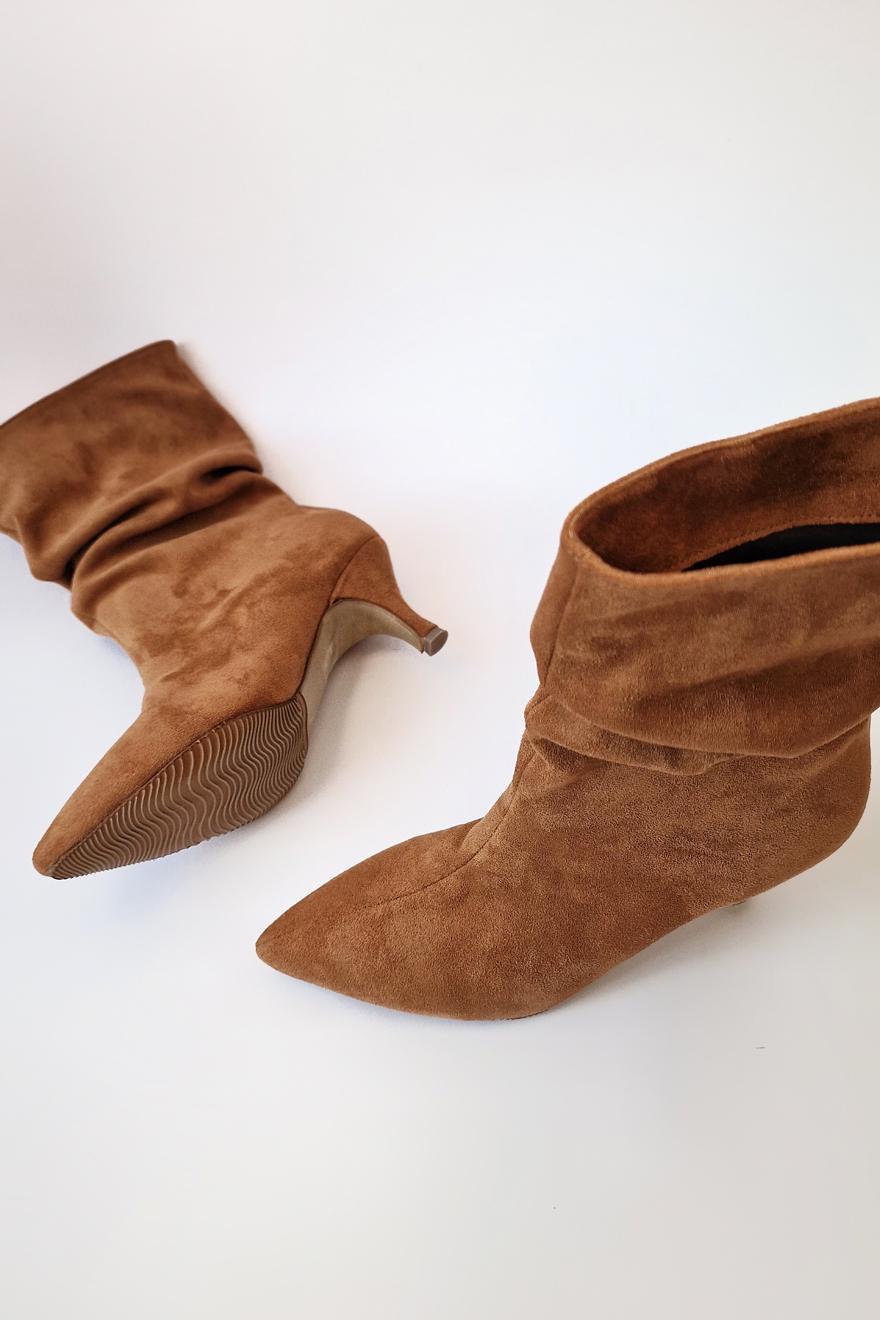 Ženske čizme na štiklu Dalija, Oker