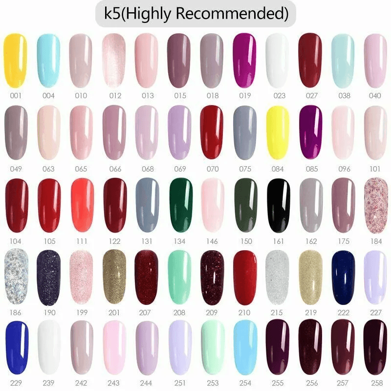 CANNI Set UV/LED Gel lakova K5, 60 komada