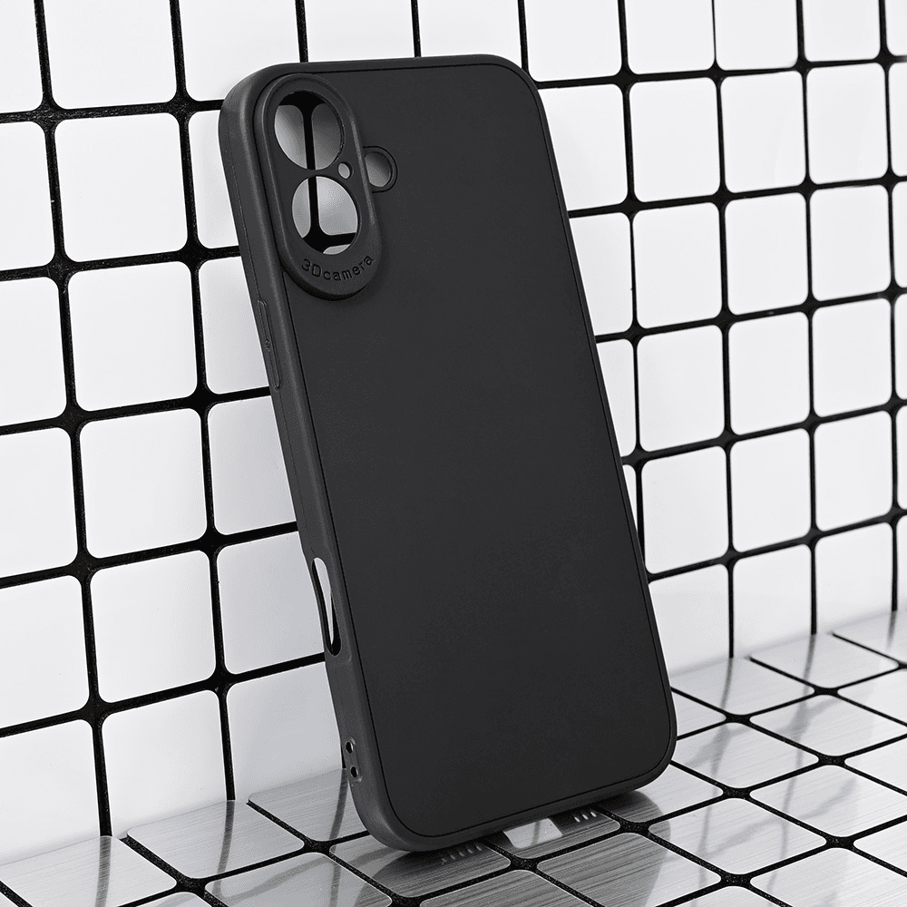 TERACELL Maska za iPhone 16 Plus 3D Camera, Crna