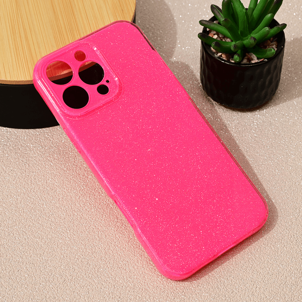 TERACELL Maska za iPhone 16 Pro Max Sparkle Dust, Roze