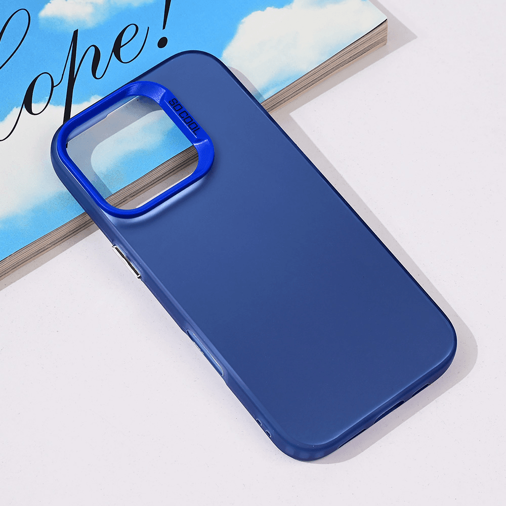 TERACELL Maska za iPhone 16 Pro Clear, Plava