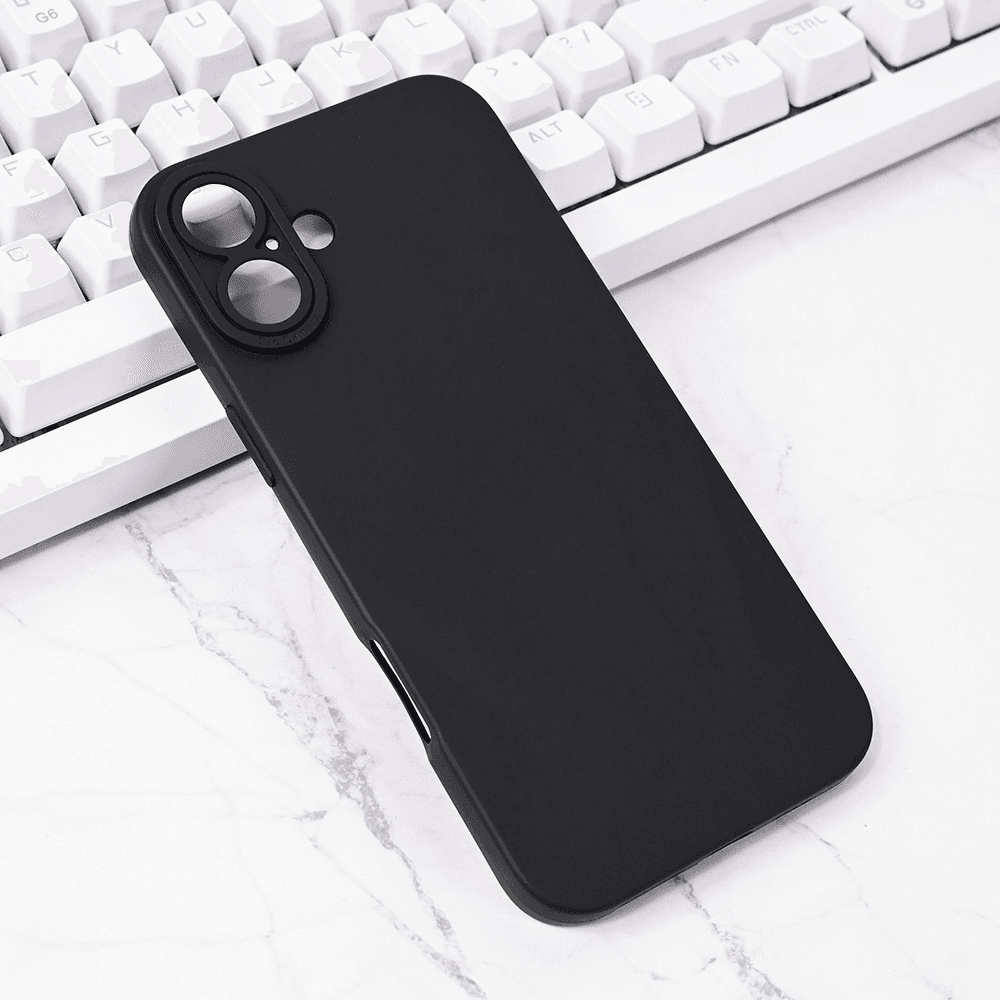 TERACELL Maska za iPhone 16 Plus Silikon Pro Camera, Crna