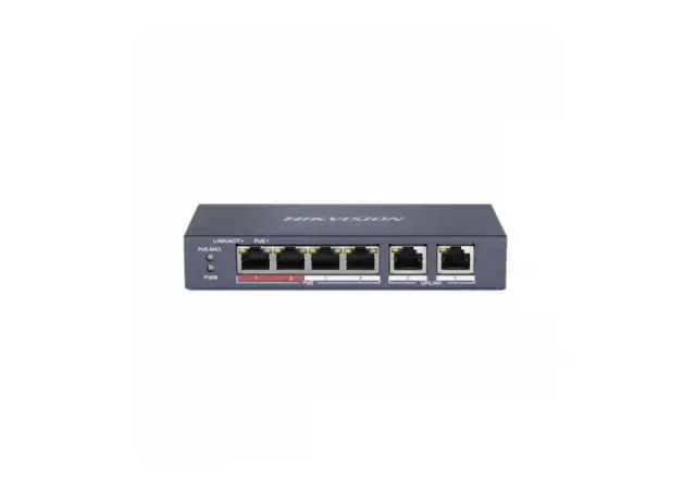 HIKVISION Switch DS-3E0106P-E/M, PoE