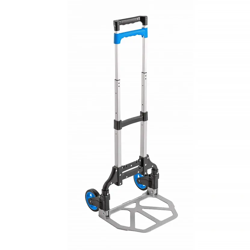 HOGERT Preklopna ručna kolica, Nosivost 120 kg, Siva