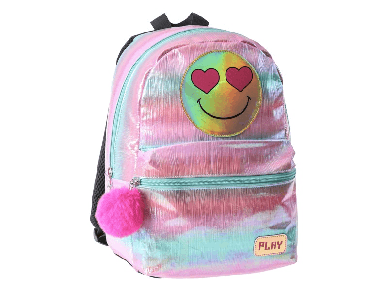 STATOVAC ranac, 2 raјsferšlusa, osmeh, , Pop trend, 162985, 28*35*20 cm