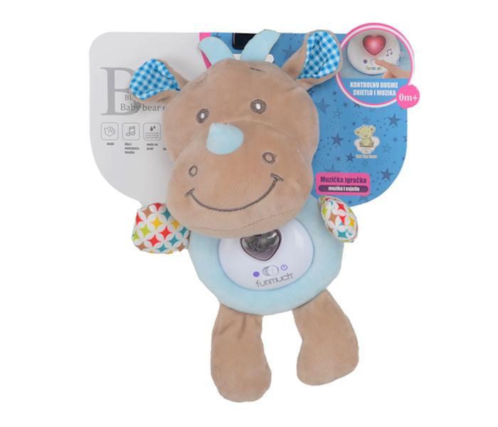 BBO plišana muzička igračka za bebe za laku noć