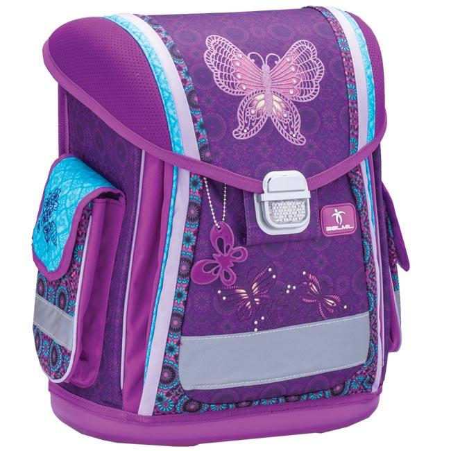 Belmil Školski ranac za devojčice Colorful 404-5, Ljubičasti