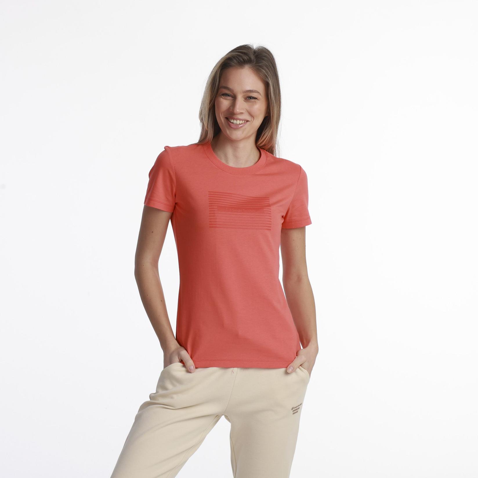 Sergio Tacchini Ženska majica Stripe W, Crvena