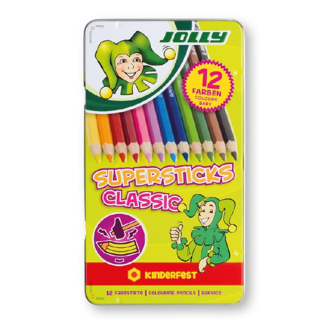 Jolly Drvene bojice Classic 3000 0246, 12 komada