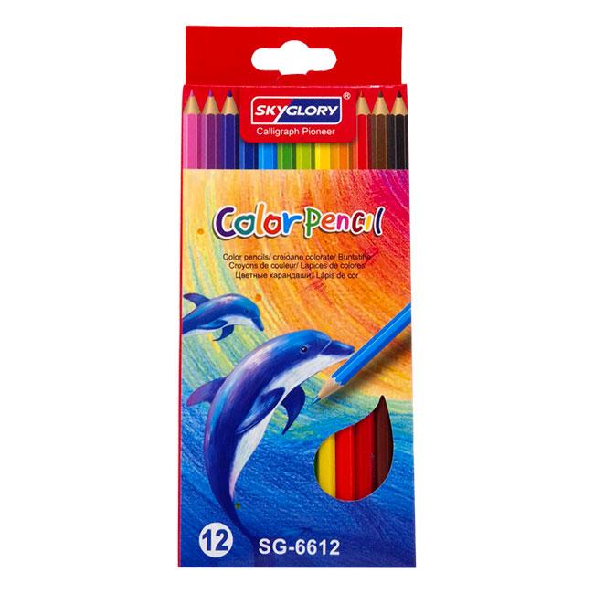 Skyglory Set drvenih bojica SG-9712, 12 komada