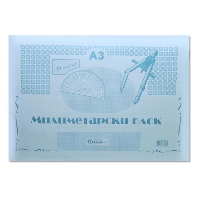 Optimum Milimetarski blok, A3