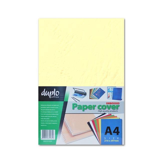 Duplo Korice, Kartonske, A4, 230g, Žute