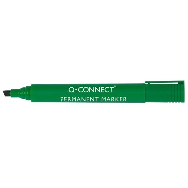 Q-Connect Marker permanent KF01774, Zeleni