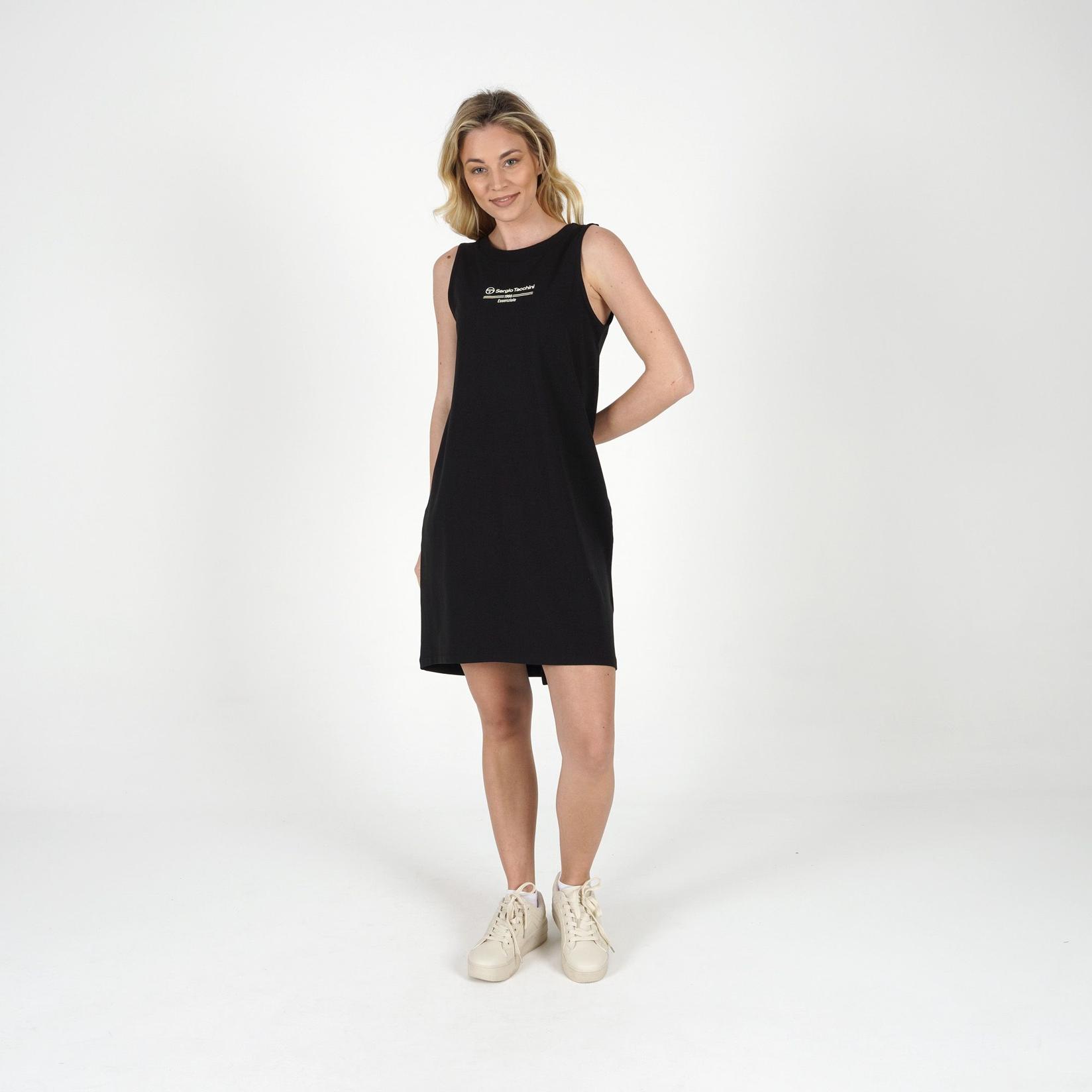 Sergio Tacchini Ženska haljina Essential W, Crna