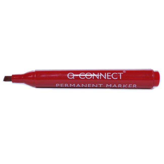 Q-Connect Marker permanent KF26044, Kosi, Crveni