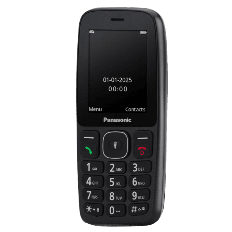 Panasonic Mobilni telefon KX-TF400EXB, 2.4", Crni