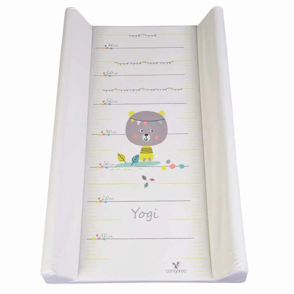 Cangaroo Podloga za presvlačenje Yogi, Tvrda, Bela