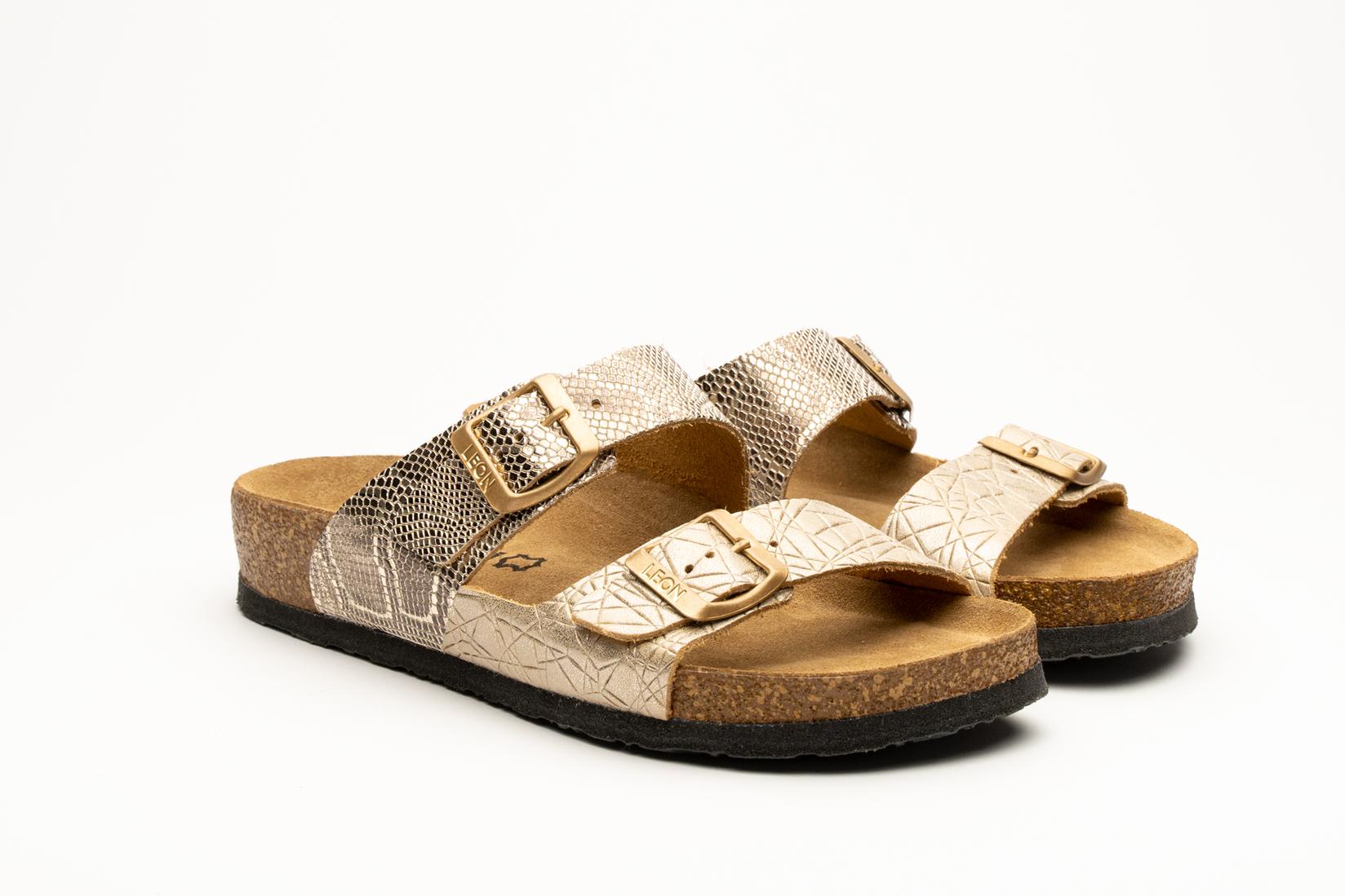 Leon Ženske papuče Anastasia, Zlatne boje