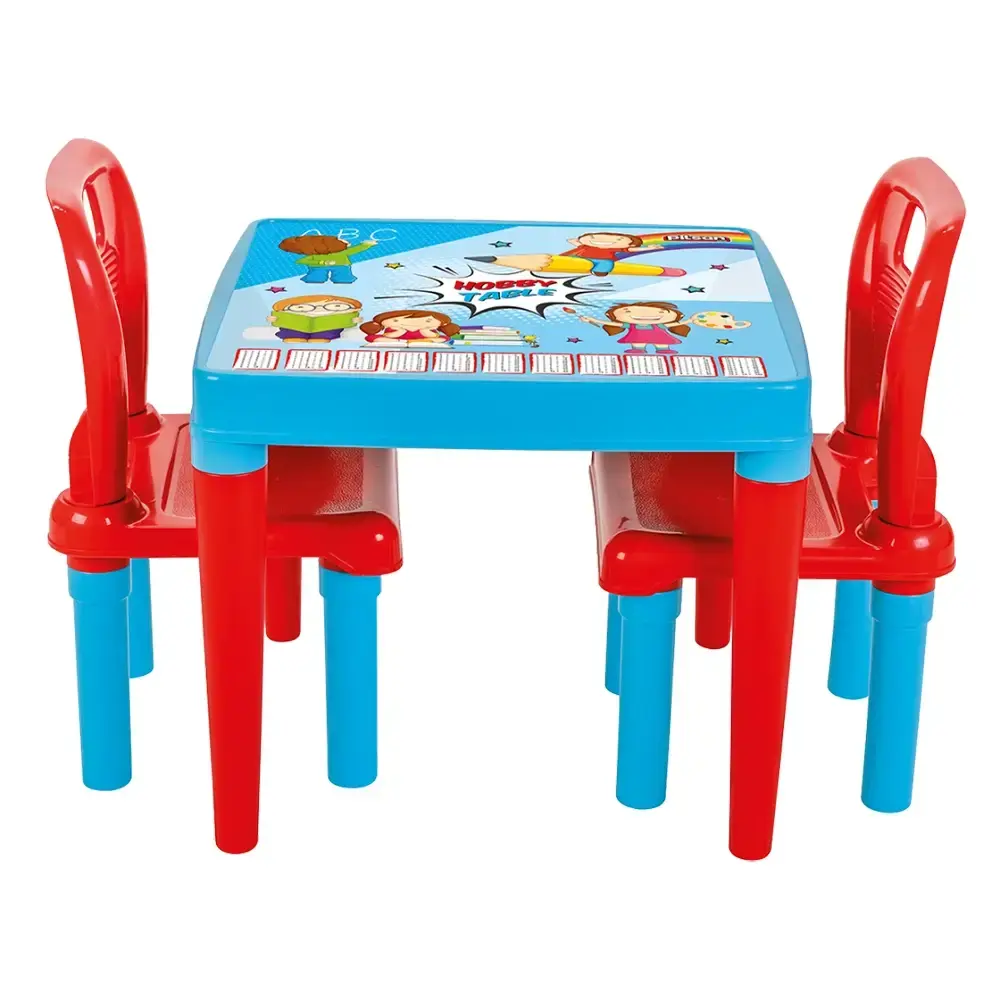 Pilsan Dečiji sto sa dve stolice Hobby 03414, Plavi