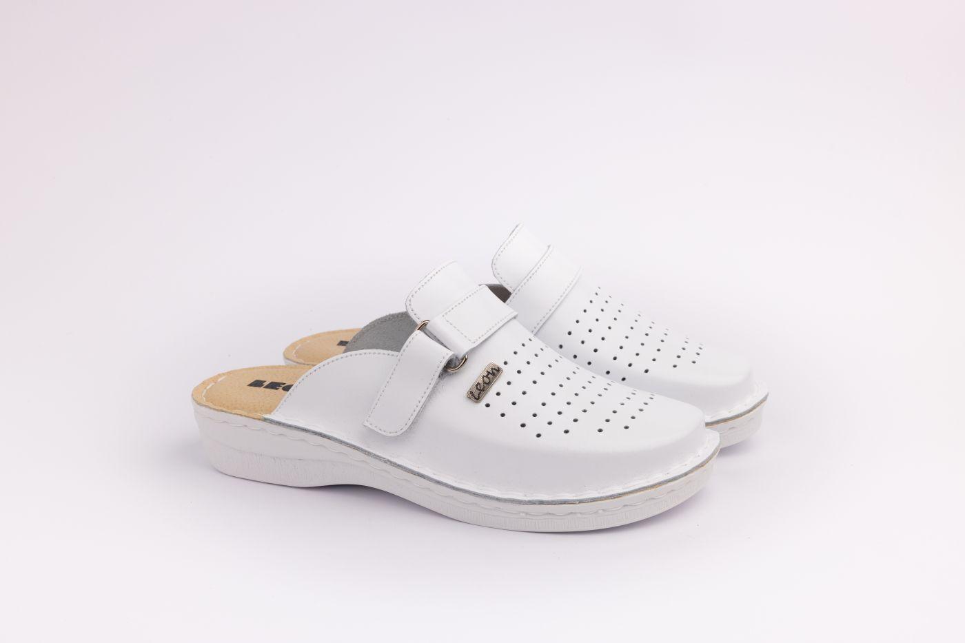 Leon Muške klompe Thomas, Bele