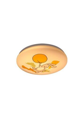 Rabalux Plafonjera Hopply, LED, 24W, 3000K, ø37.5cm, Bela