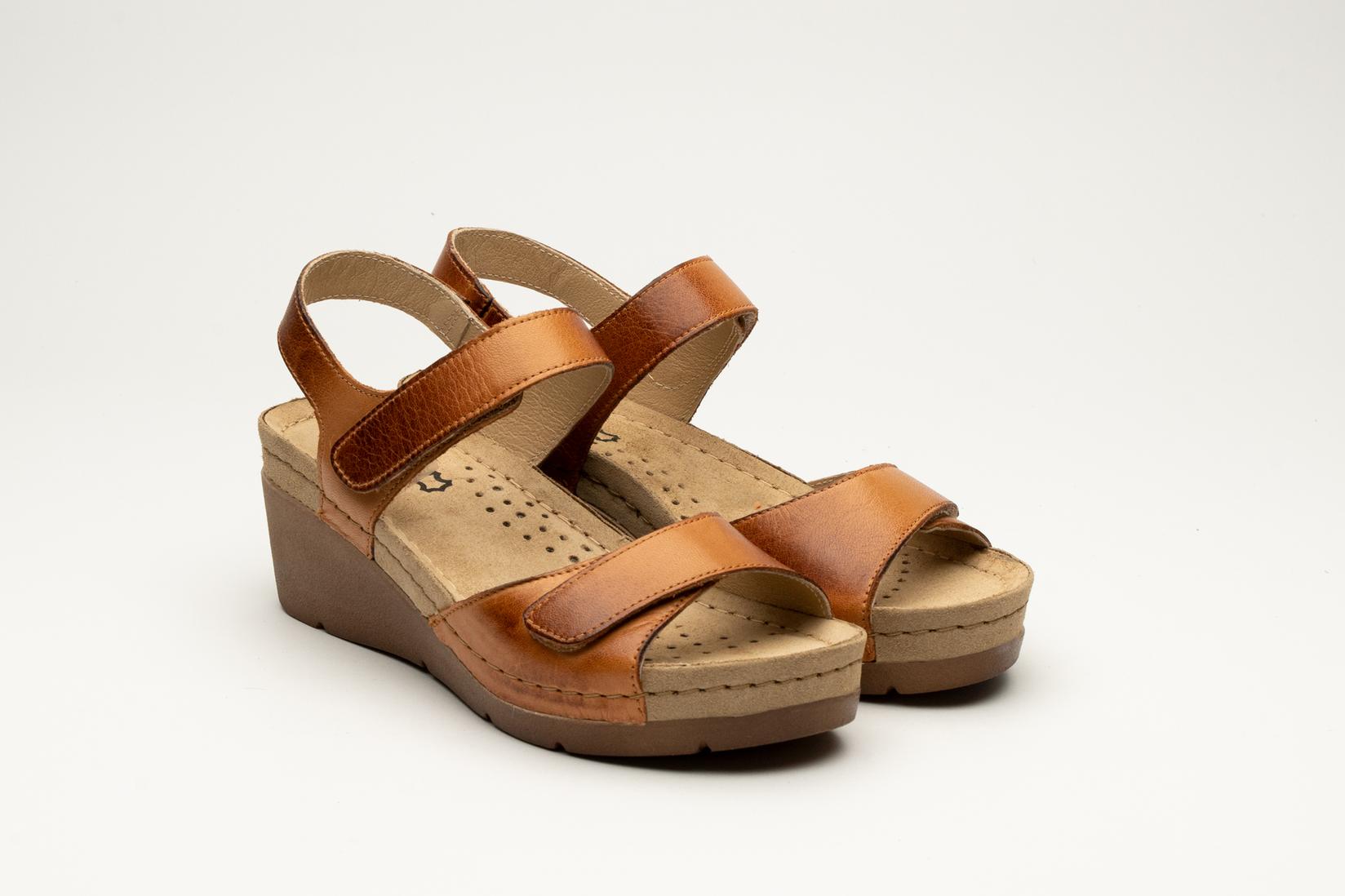 Leon Ženske sandale Sofija II, Smeđe