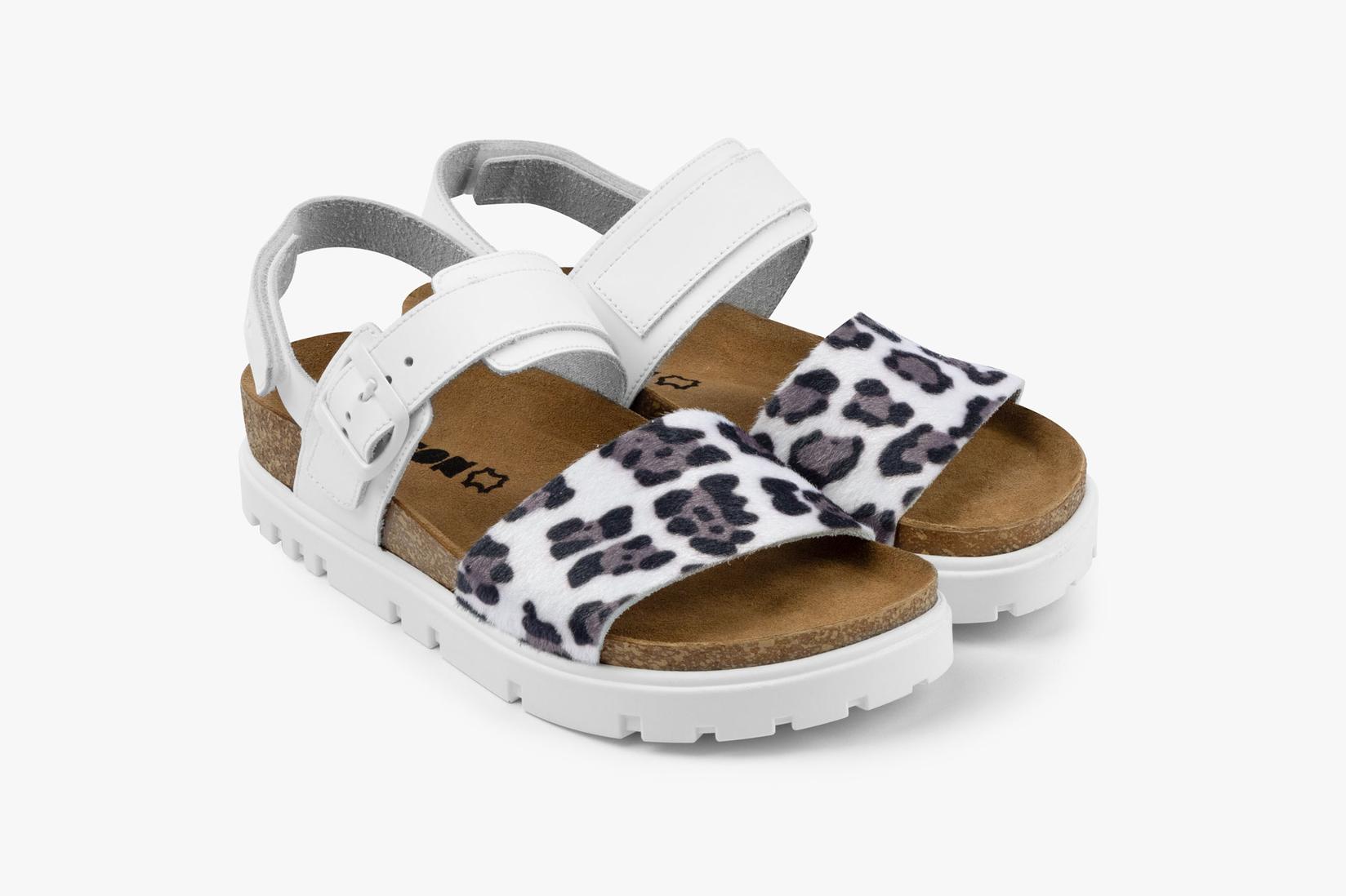 Leon Ženske sandale Rea, Bele