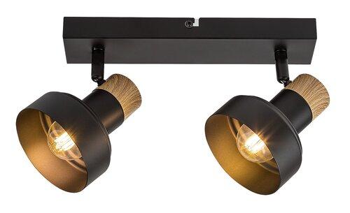 Rabalux Spot lampa Saskia, 2x15W, 2xE14, Crna