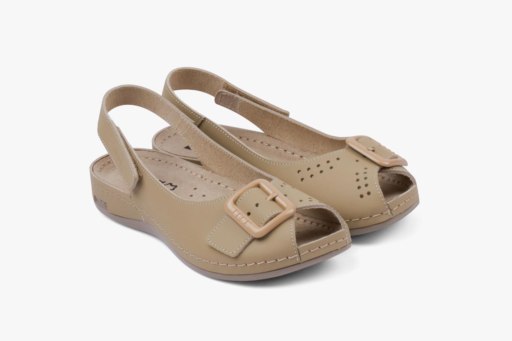 Leon Ženske sandale Danu, Bež